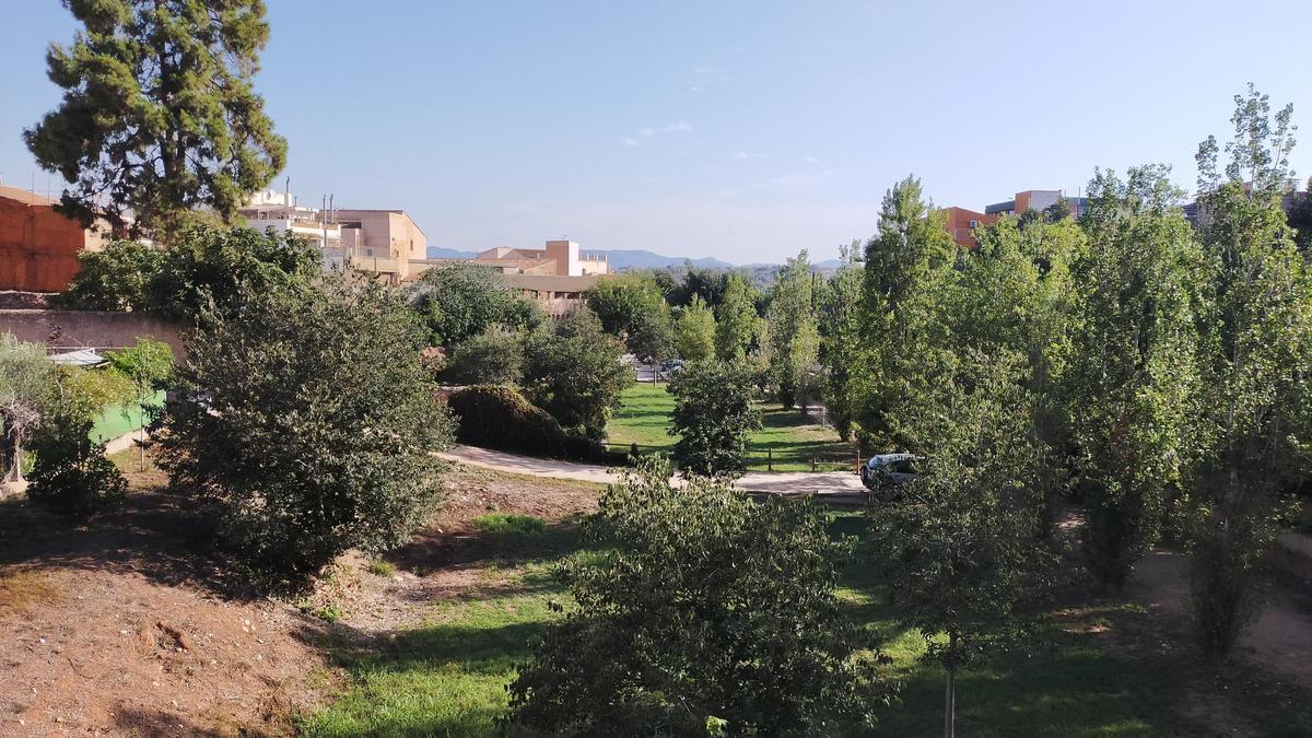 El Barranc dels Moros a su paso por Riba-roja de Túria.