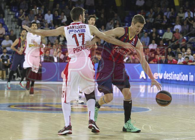 FC Barcelona, 63 - Olympiacos, 76