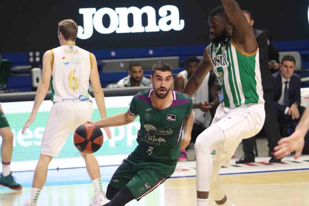 Partido de la Liga Endesa entre el Unicaja y el Real Betis