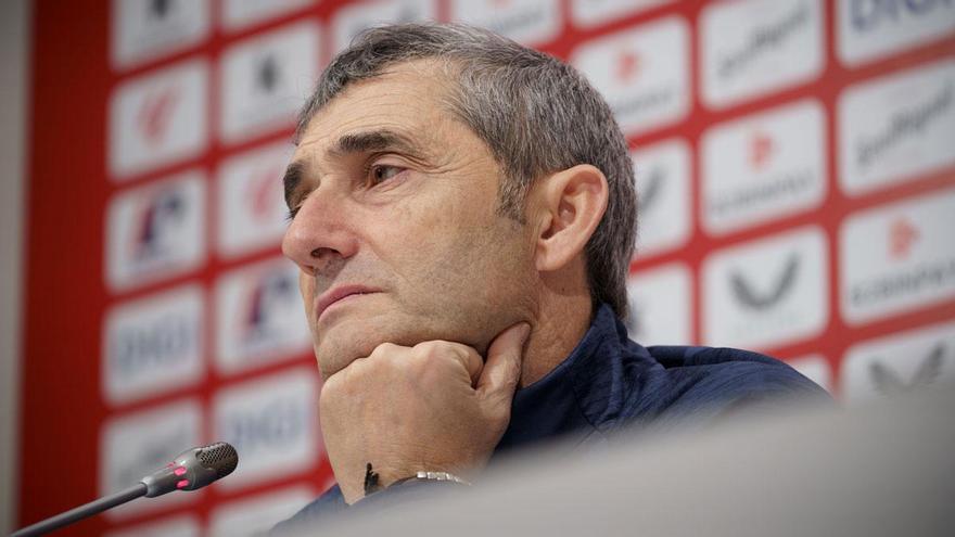 Valverde: "En San Mamés [4-2] nos hacen goles de la nada"
