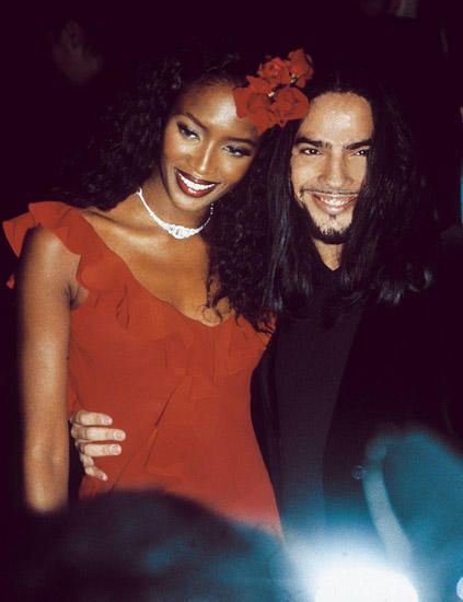 Joaquín Cortés estaba de moda. Tanto que la top model Naomi Campbell fue su novia durante un tiempo.