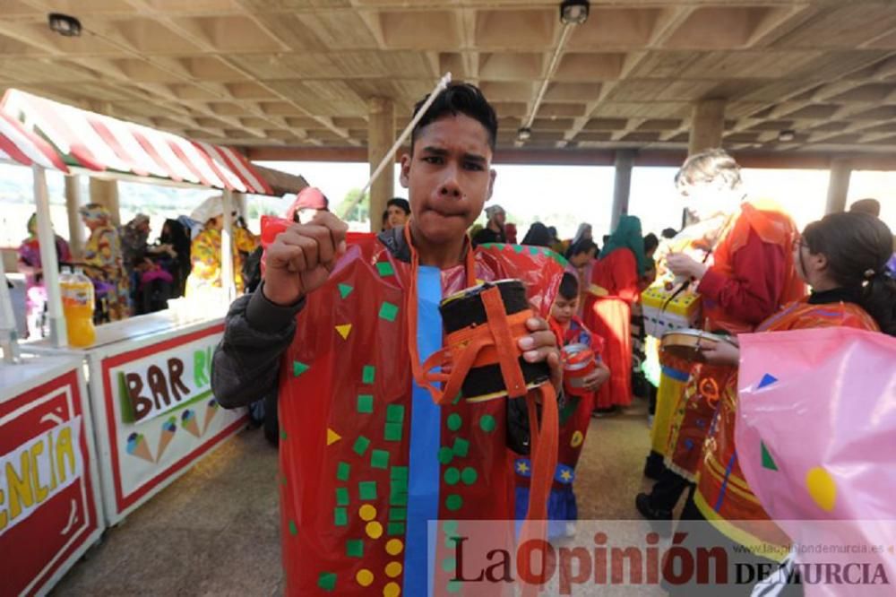 Los tambores de Moratalla llegan al colegio Primitiva López