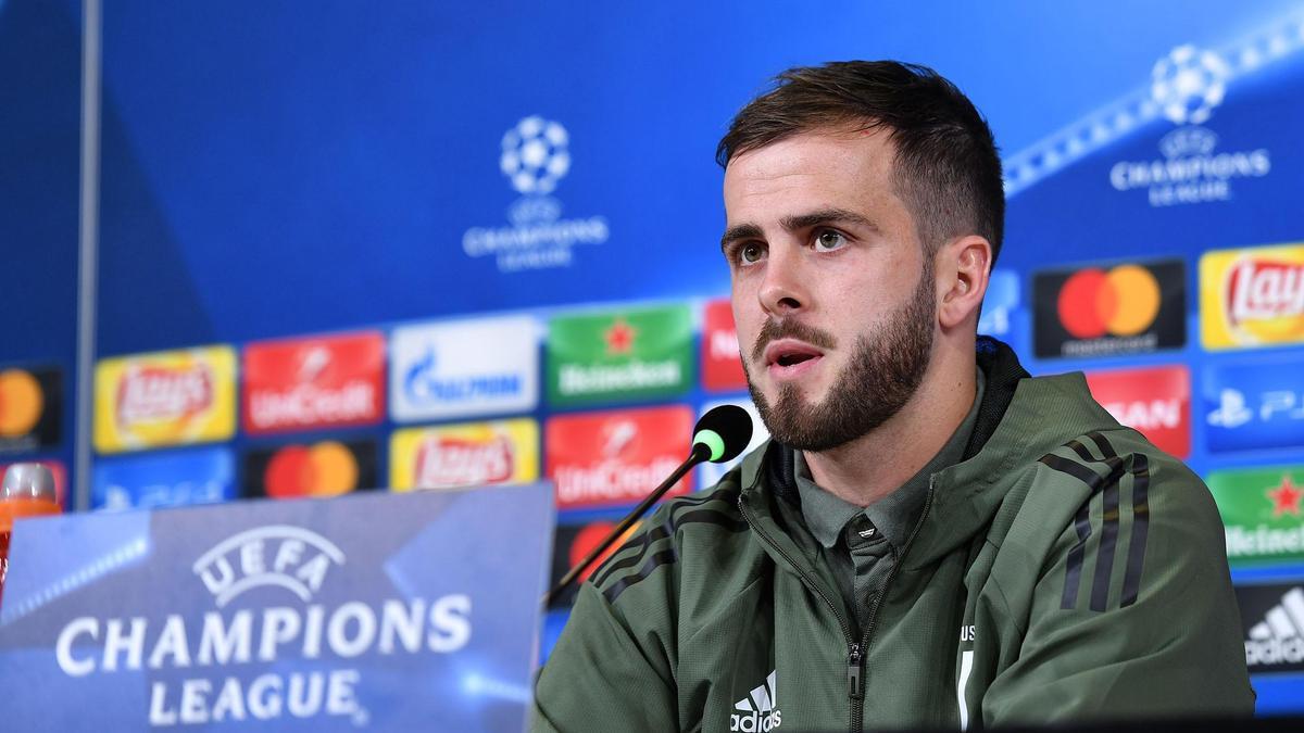 Una imagen del mediocampista bosnio Miralem Pjanić.