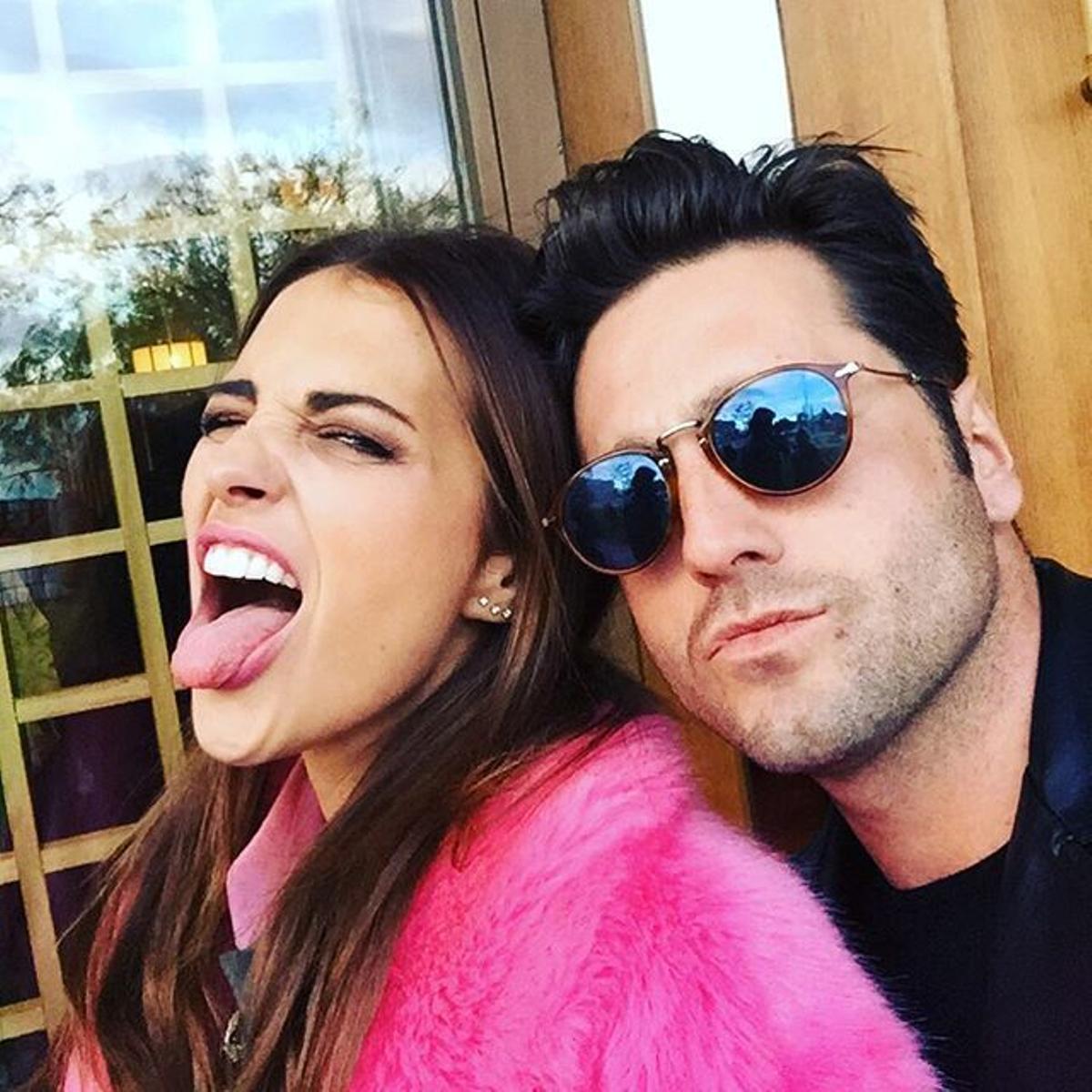 Paula Echevarría y David Bustamante en Instagram