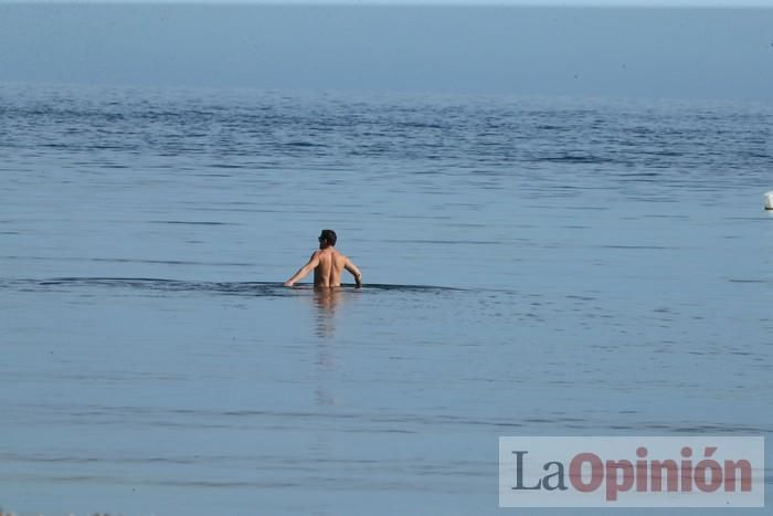 Primer día de paseos al aire libre en Mazarrón