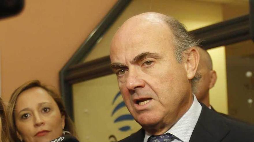 El ministro de Economía en funciones, Luis de Guindos.