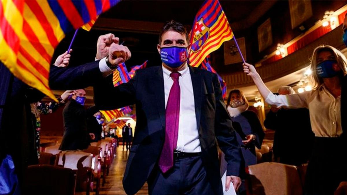 Fernández Alà presentó su precandidatura a las elecciones del Barça