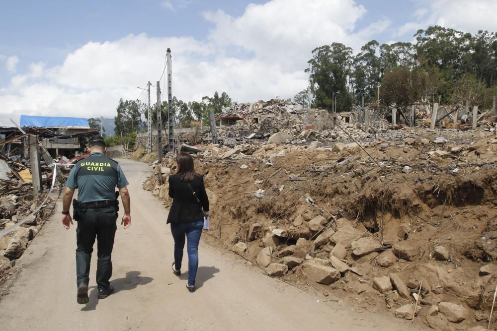 Explosión en Tui (Pontevedra) | La "zona cero", cinco días después de la catástrofe