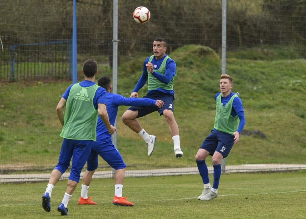 Entrenamiento del Real Oviedo