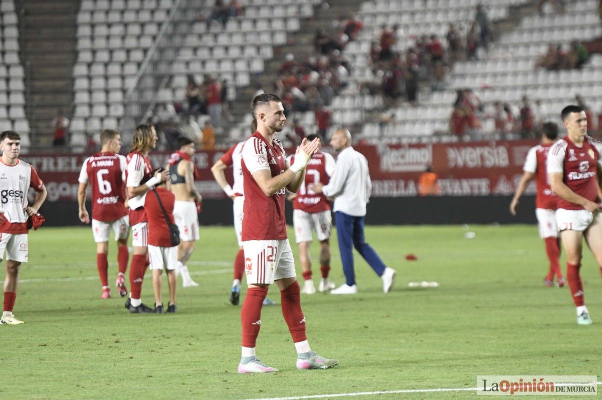 Así fue el encuentro del play off del Real Murcia y el Nástic en la lucha por el ascenso