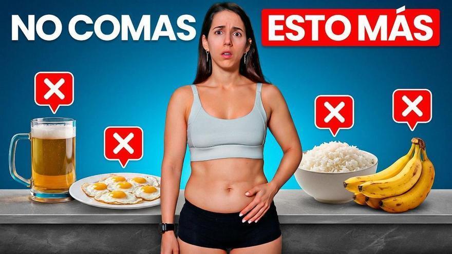 La entrenadora María Squat Fit señala los 10 alimentos que pueden sabotear la pérdida de grasa abdominal