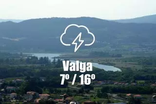 El tiempo en Valga: previsión meteorológica para hoy, sábado 27 de abril