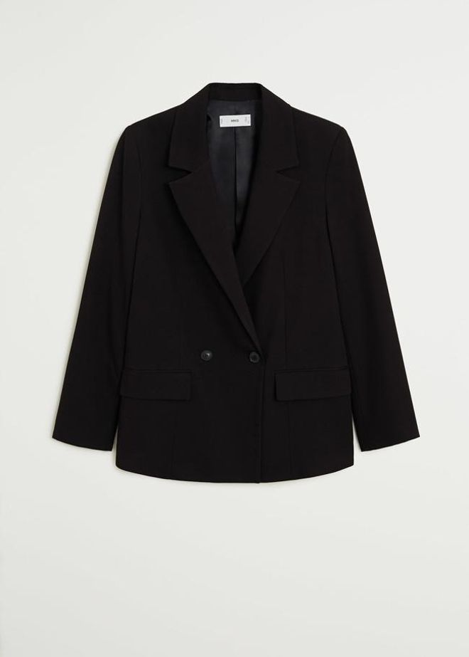 Americana con doble botonadura, de Mango