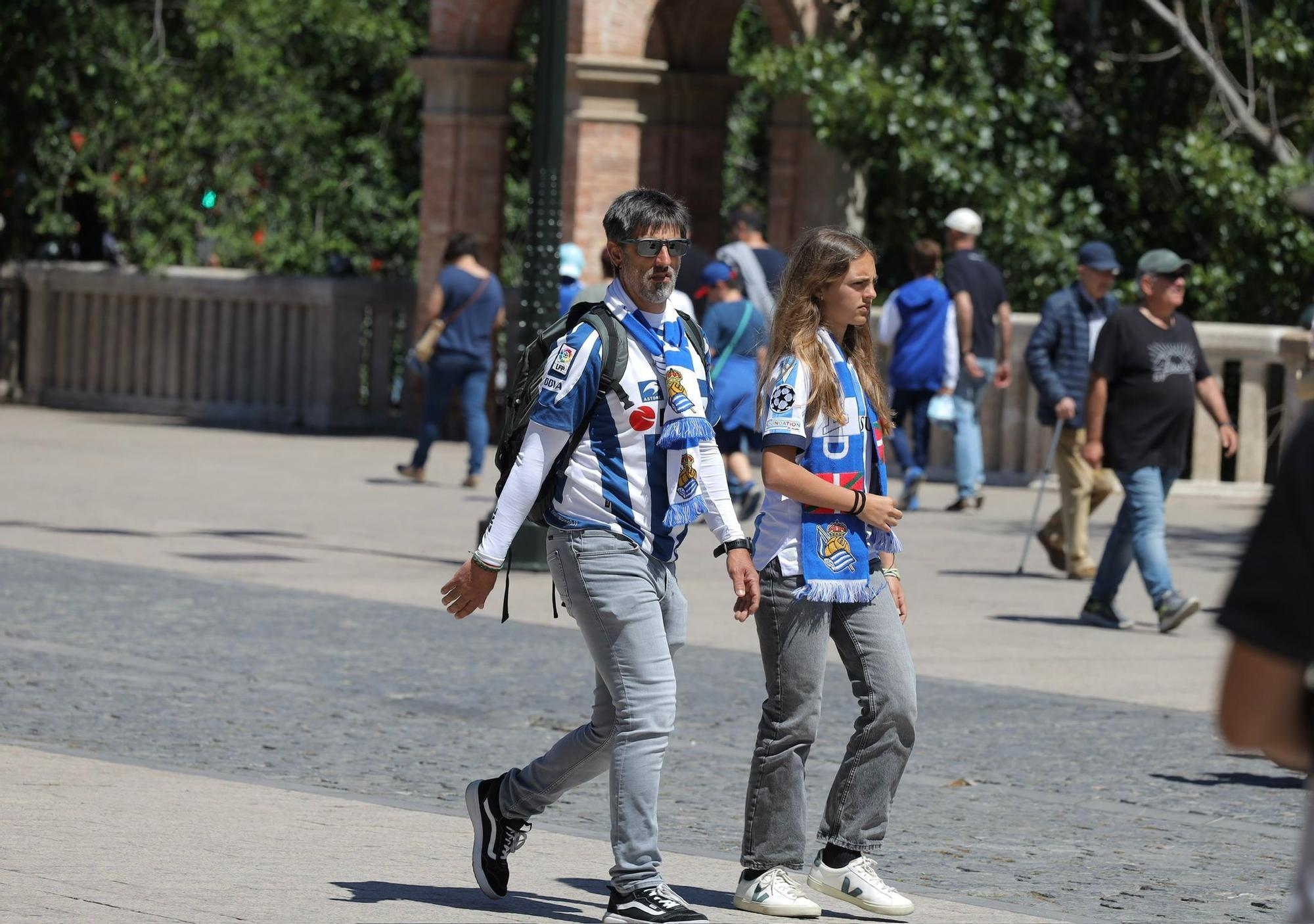 En imágenes | La fiebre de la Copa de la Reina inunda el parque Labordeta