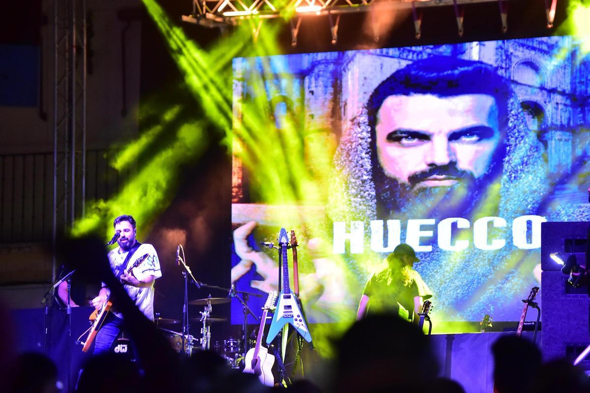 Galería | Las imágenes del primer concierto de las ferias de Plasencia: Huecco