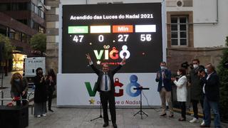 Caballero desvela el coste de la factura de la luz de la Navidad en Vigo