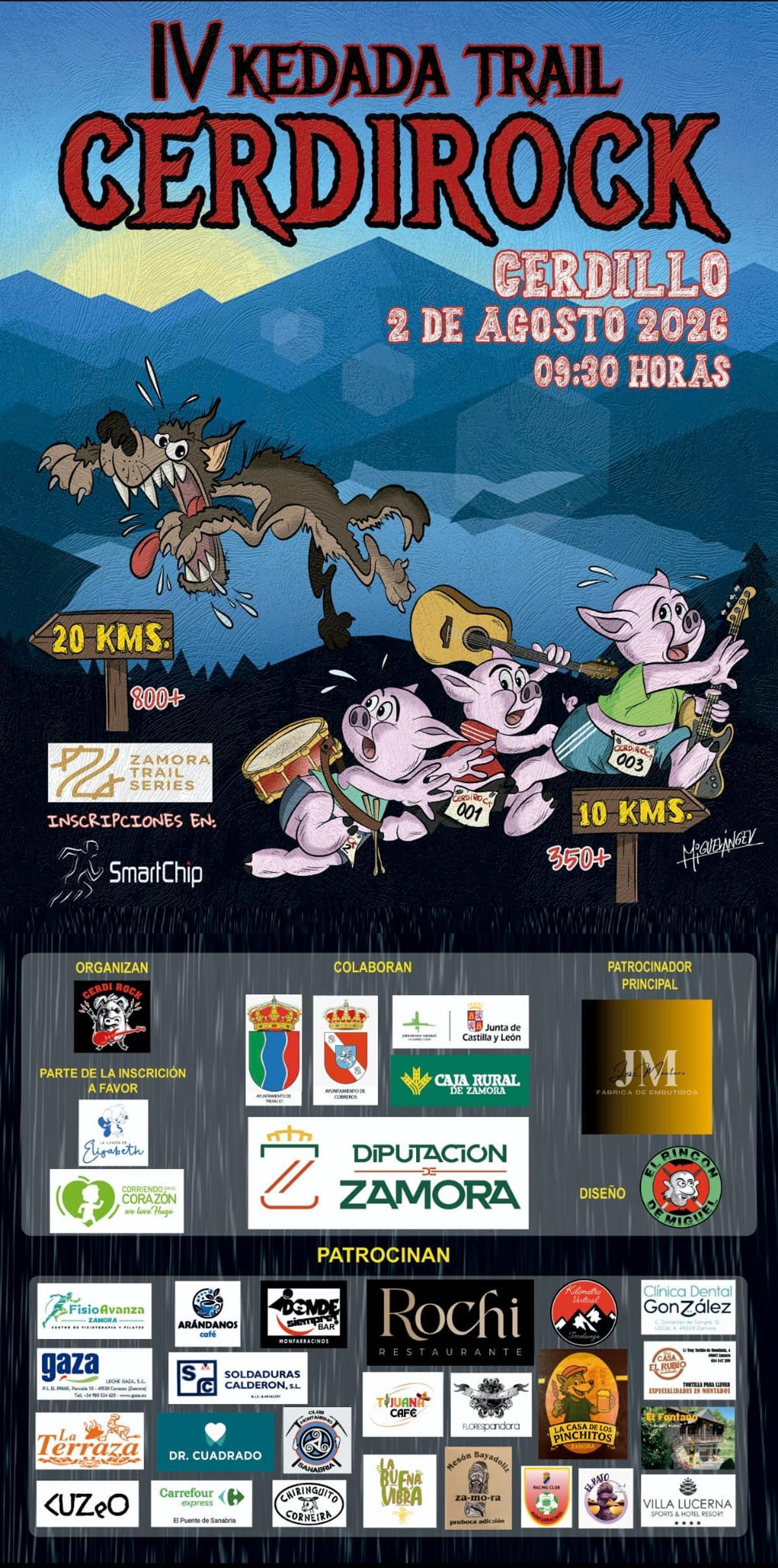 Cartel Kedada Trail Cerdirock