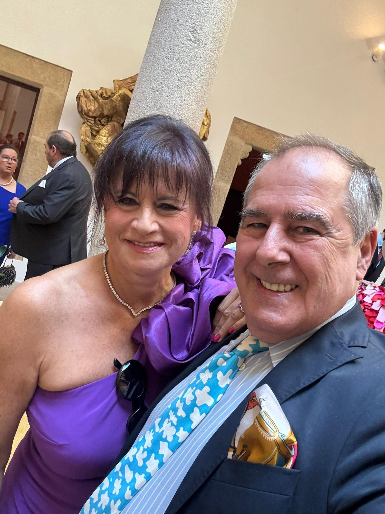 Fotogalería | Un cacereño con título nobiliario en la boda de Fernando Palazuelo