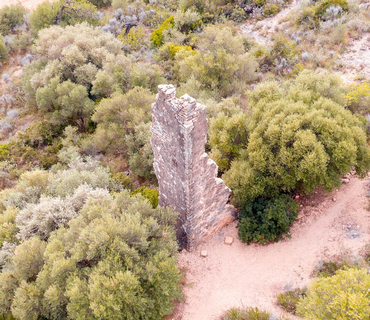Torreta dels Moros (Vinaròs). Patrimonio Militar. Siglo XI-XIII