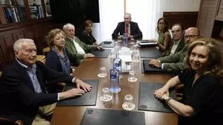 Reunión del Patronato de la Fundación Hospital de Jove, en Gijón