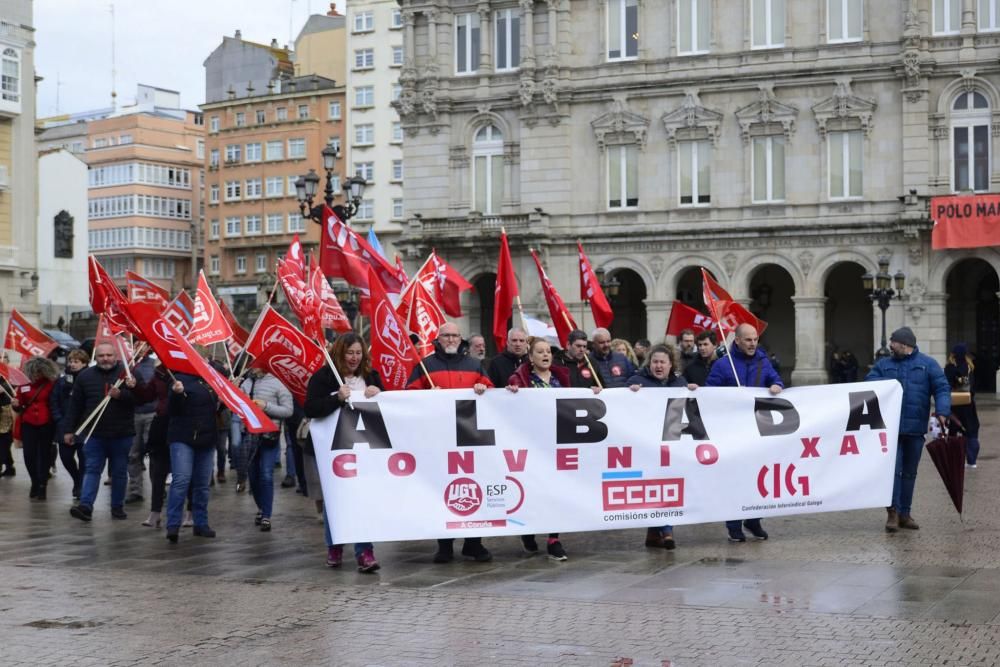 Los 102 empleados de la planta de gestión de residuos de Nostián comenzarán una huelga el próximo 21 de abril.