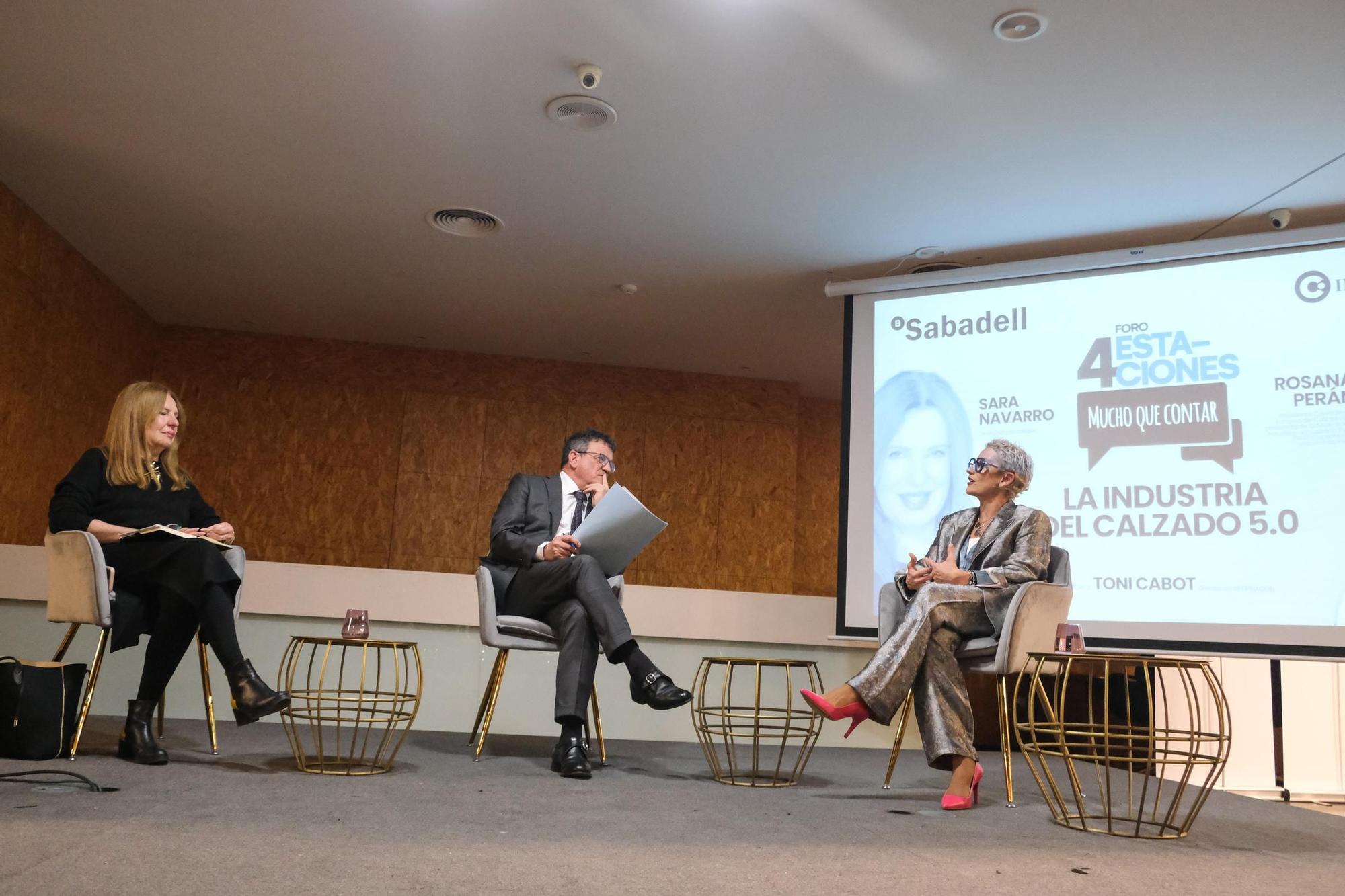 El Foro «Industria del calzado 5.0» organizado por el Club INFORMACIÓN y Sabadell en imágenes