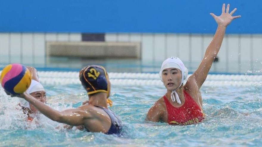 Clara victoria del waterpolo femenino ante China (8-12)