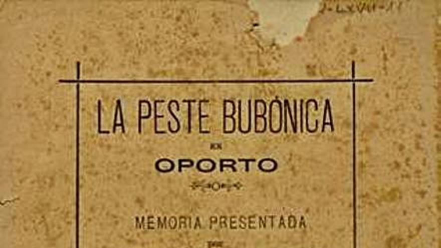 Tratado sobre la peste bubónica de A. Cobián Areal (1900).   | // DIP. 