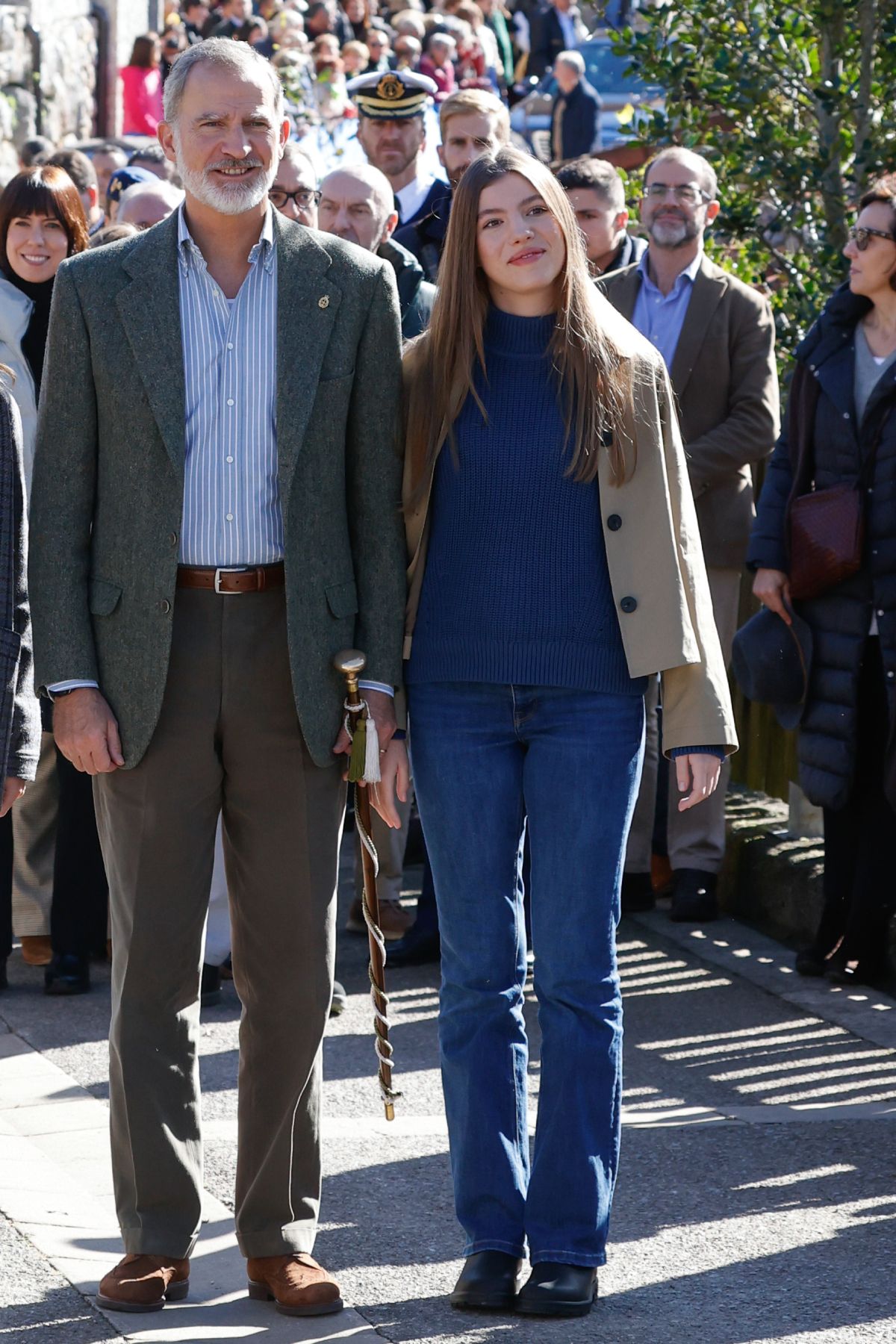 El 'look' de la infanta Sofía para su visita a Sotres