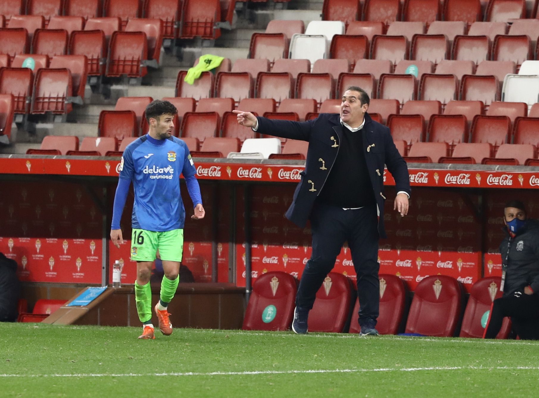 El Sporting-Fuenlabrada, en imágenes