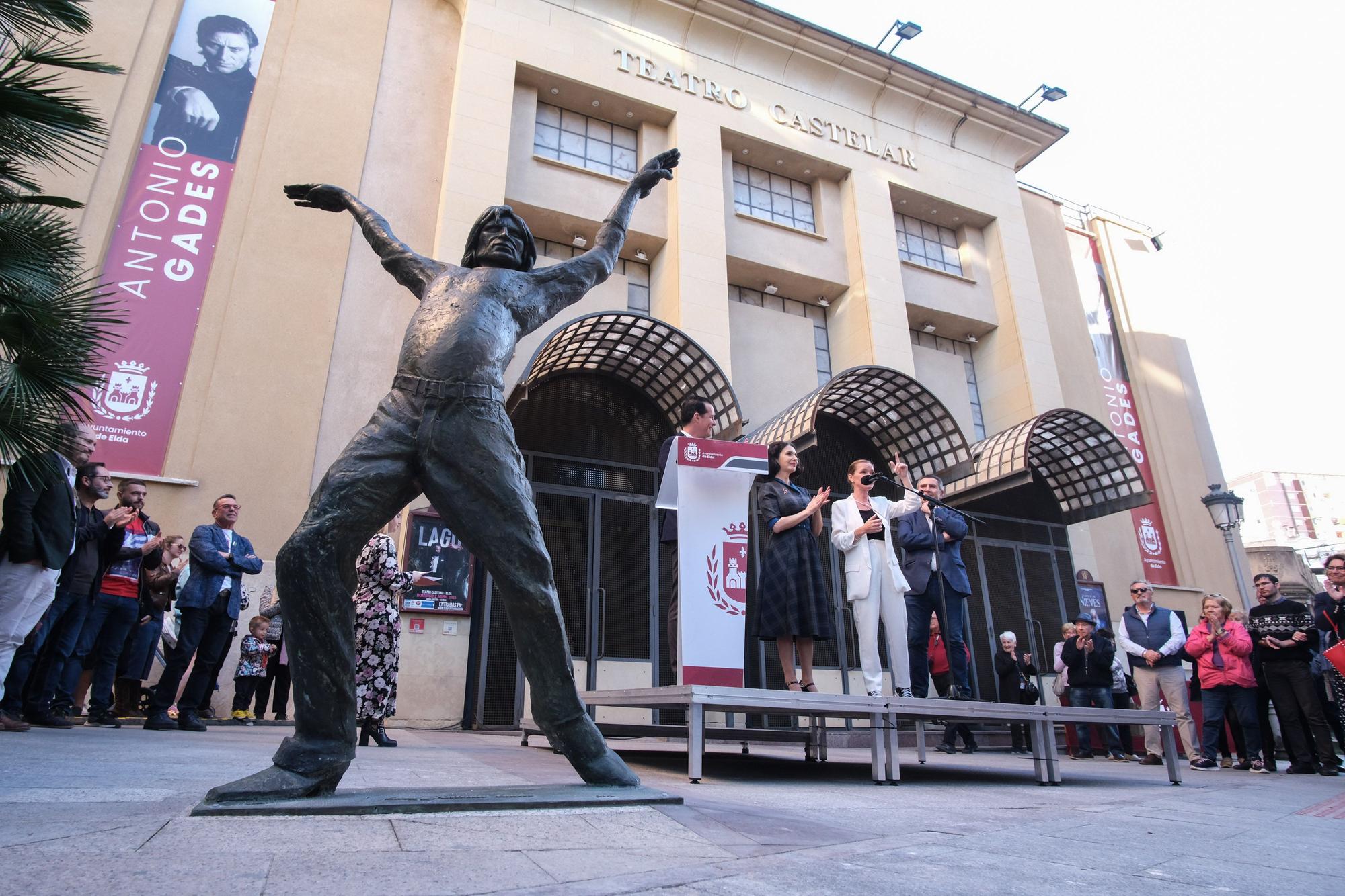 Una escultura de Antonio Gades recordará al genial bailarín en Elda