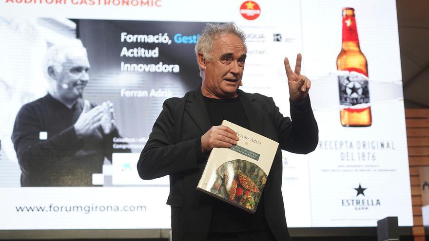 Ferran Adrià: «El 90% dels restaurants no tenen un pla de negocis»