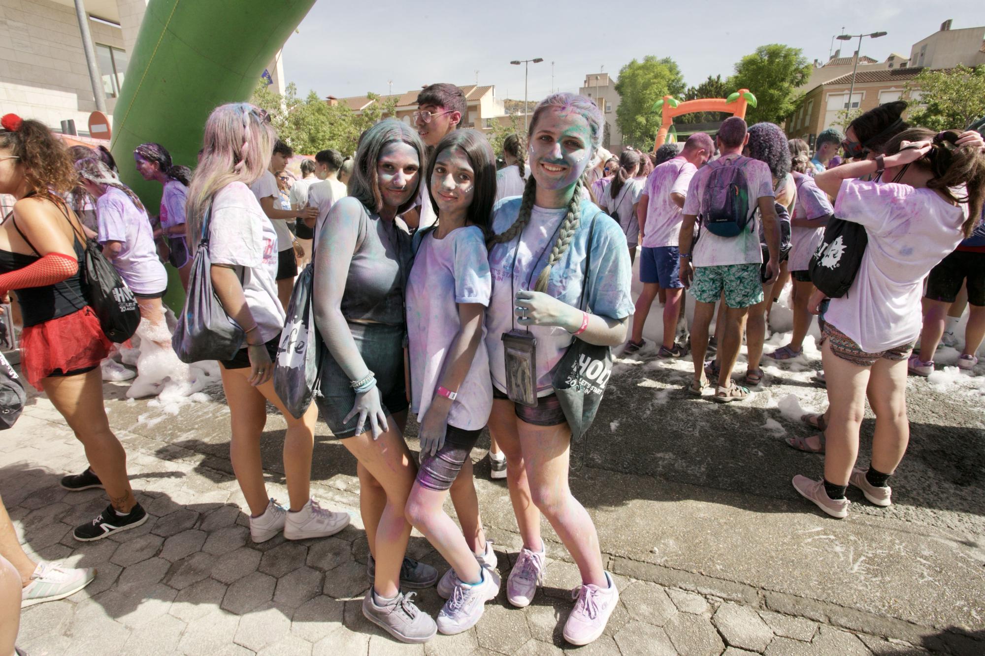 ‘Holi Life’, la carrera del color en Cabezo de Torres