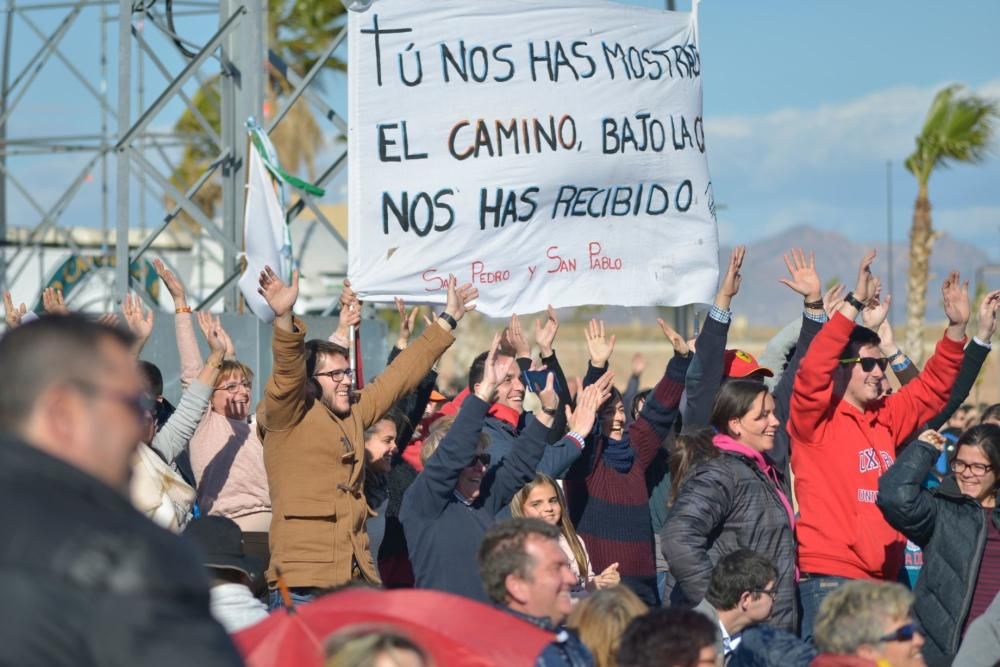 Kiko Argüello reúne a más de 20.000 feligreses en la UCAM