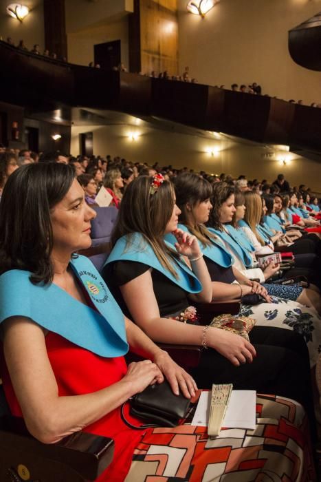 Graduación de la Facutad de Filosofía y Letras en el Auditorio