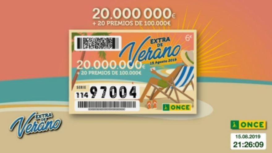 El Extra de Verano la ONCE reparte 100.000 euros entre Orihuela, La Campaneta y Redován