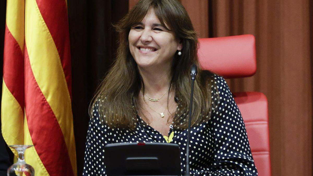 Presidenta del Parlament Laura Borrás