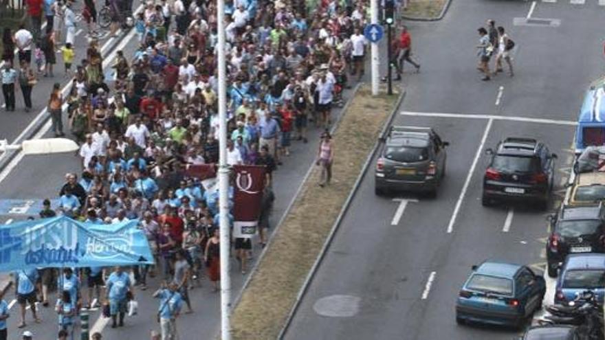 Manifestación en San Sebastián