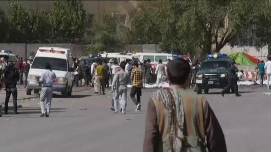 Un terrorista suicida mata a 80 personas en una manifestación en Kabul