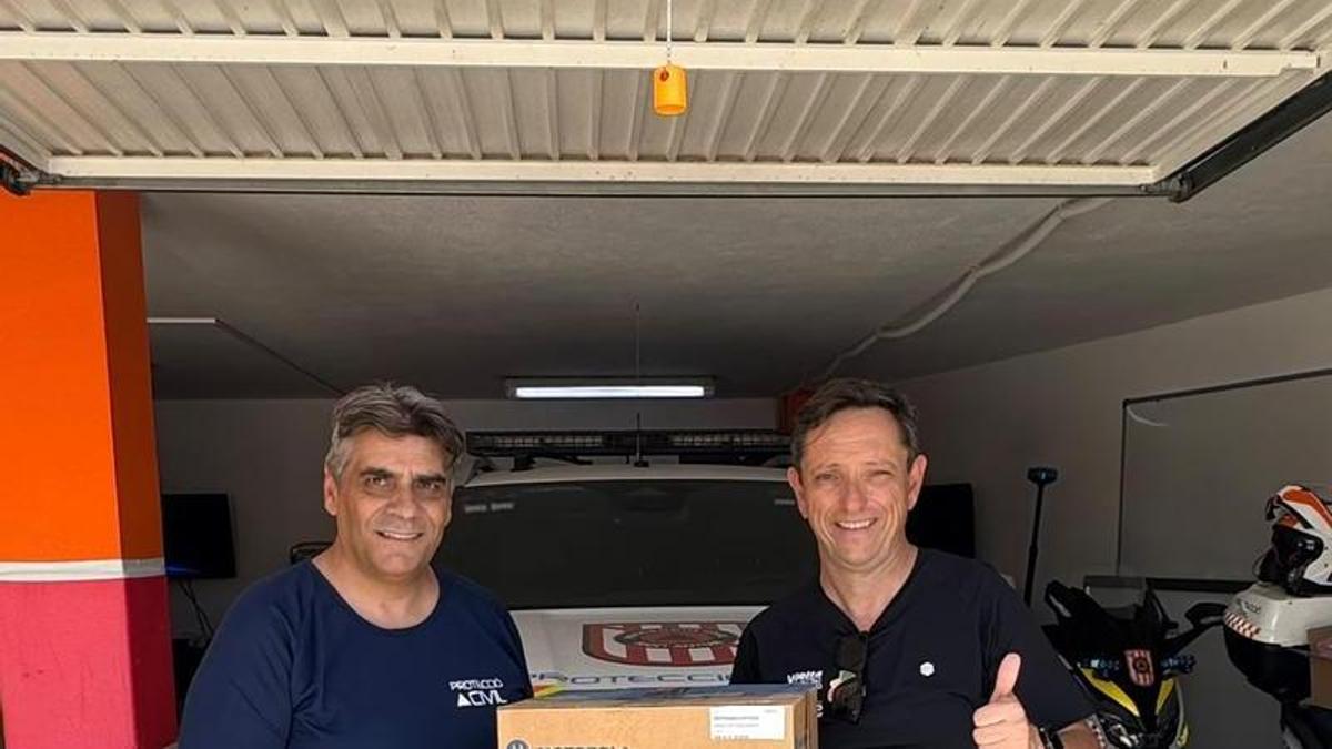 Imagen de Domingo López y Juanjo Planells.