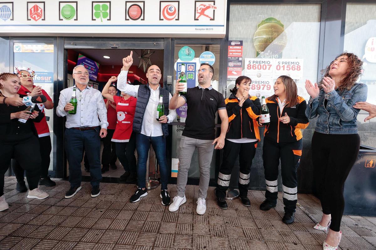 El Gordo premia a Tenerife