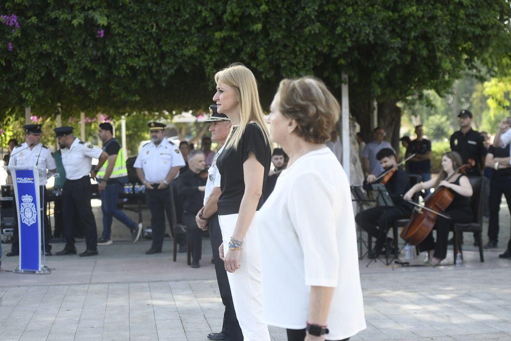 La Policía Nacional conmemora el Día de las Víctimas del Terrorismo en Murcia