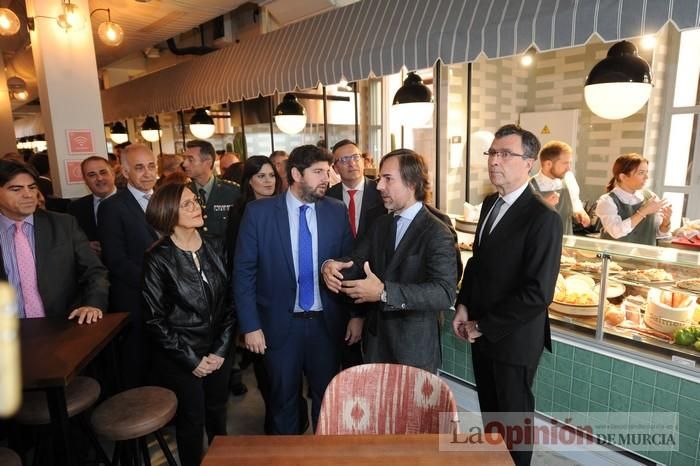 Inauguración del Mercado de Correos de Murcia