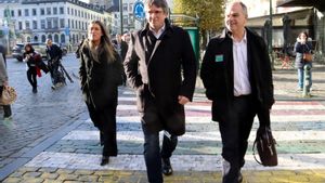 Carles Puigdemont, Jordi Turull y Míriam Nogueras, en Bruselas Carles Puigdemont, Jordi Turull y Míriam Nogueras, en Bruselas