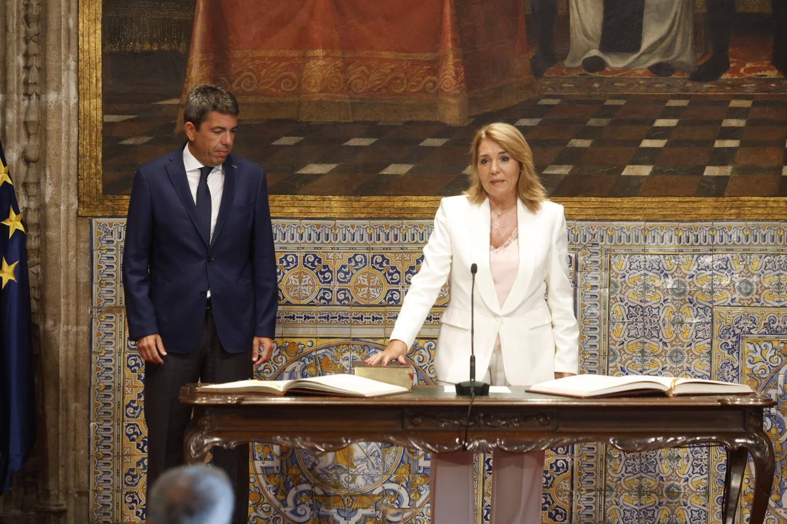 Toma de posesión de los nuevos consellers de Mazón