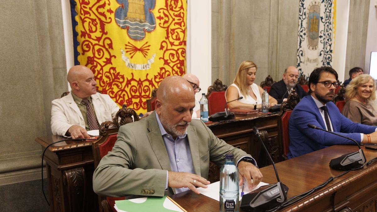 Gonzalo López Pretel este viernes en el Debate del Estado del Municipio