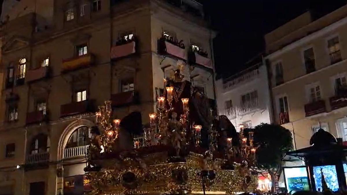 La Bofetá a su paso por la Plaza del Salvador