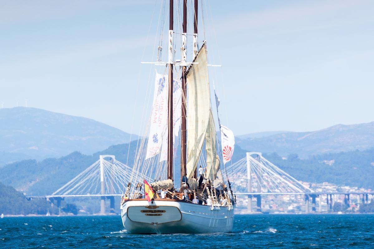 La Iacobus Maris arriba en Vigo