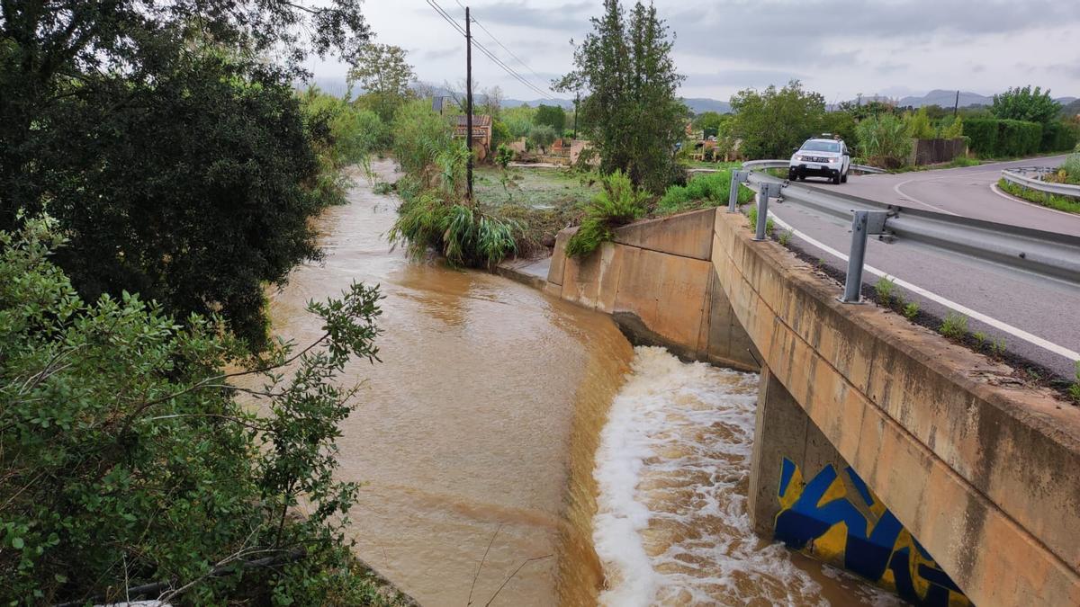 Instantánea de la carretera de Artà a Son Servera.