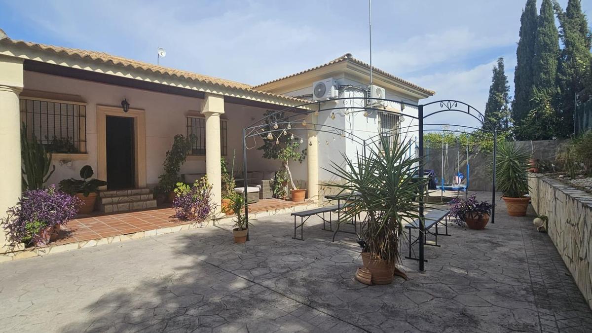 Exterior de la vivienda.